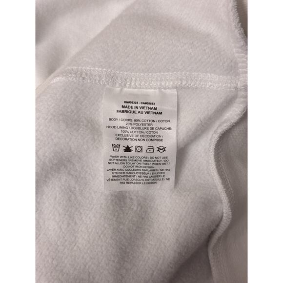 Nike Hoodie XL Mens Los Angeles Lakers City Edition Script White Pullover - Picture 8 of 8